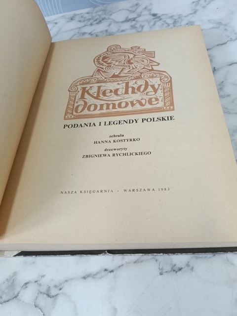 Książka klechdy domowe