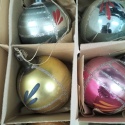 Bombki choinkowe prl zestaw 181
