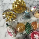 Bombki choinkowe vintage PRL zestaw 209