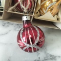 Bombki choinkowe vintage PRL zestaw 221