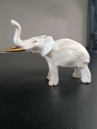Figurka słonik porcelanowy Bogucice