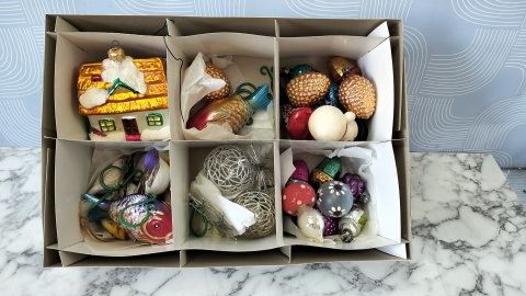 Ozdoby choinkowe mix zestaw 223