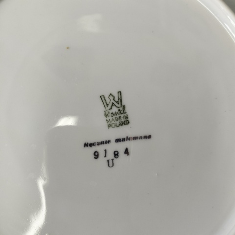 Płytkie talerze obiadowe 6 sztuk serwis Millennium Wawel