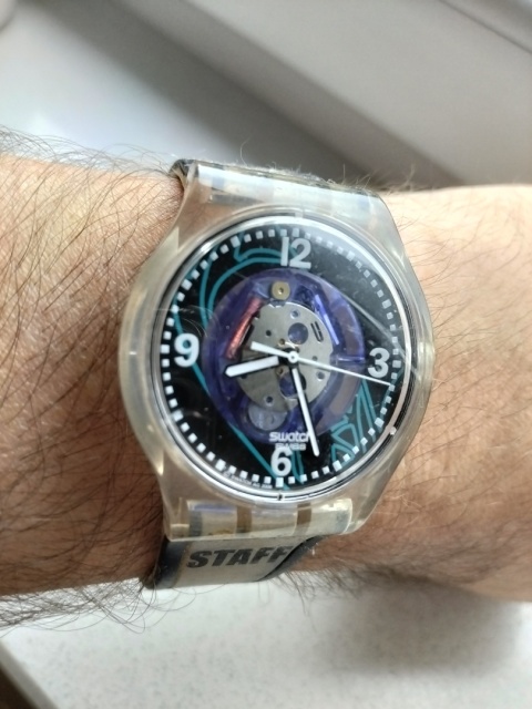 Stary zegarek Swatch