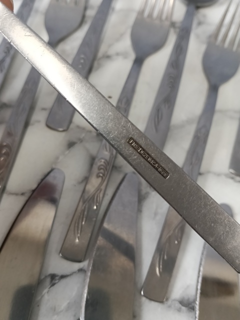 Sztućce inox 20 sztuk