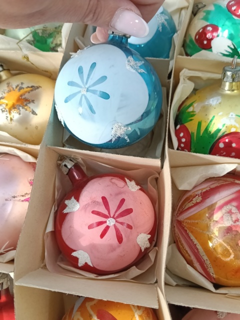 Bombki choinkowe PRL Z15
