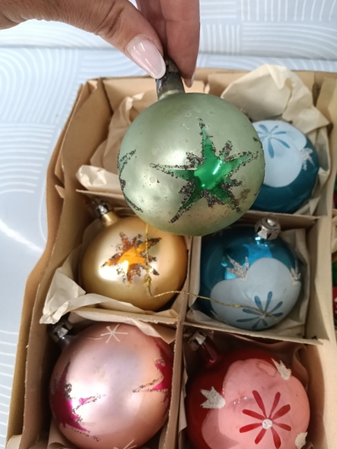 Bombki choinkowe PRL Z15