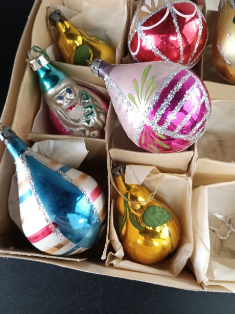 Bombki choinkowe PRL z13