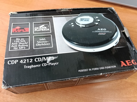 Discman AEG sprawny