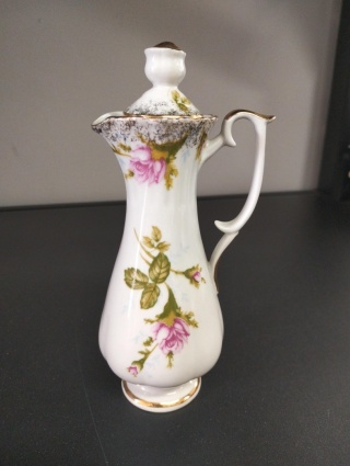 Dzbanuszek na ocet oliwę porcelana Chodzież