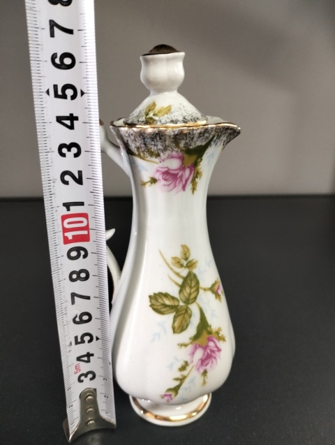 Dzbanuszek na ocet oliwę porcelana Chodzież