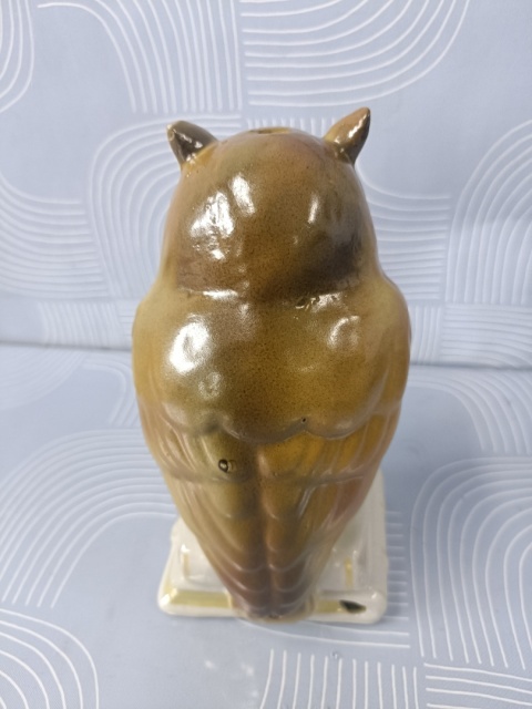 Figurka sowa z lampki Steatyt