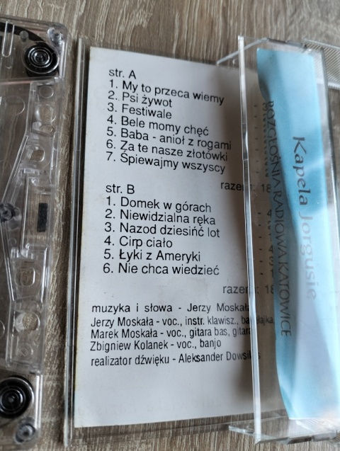 Kaseta magnetofonowa Jorgusie