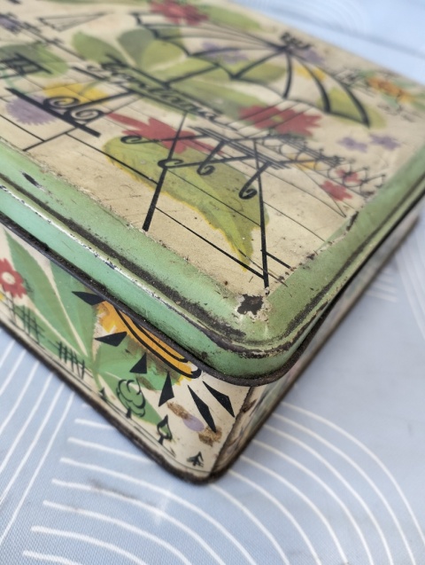Stara puszka Goplana kawiarnia PRL pikasiak retro vintage