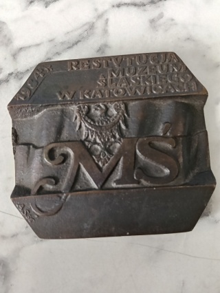 Brązowy medal Restytucja muzeum Śląskiego w Katowicach p12