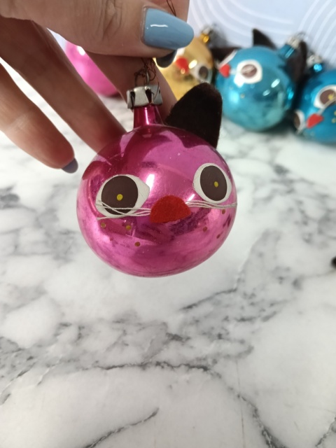 Bombki choinkowe kotki