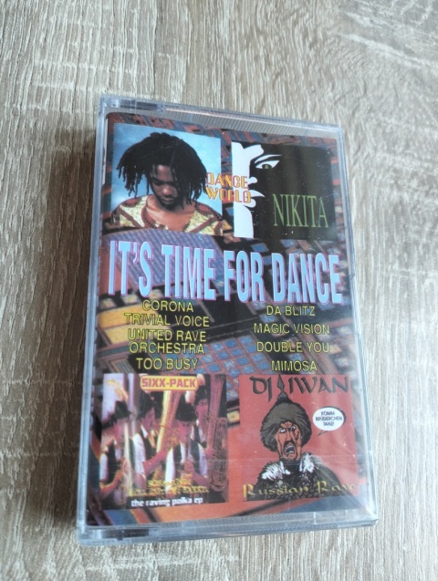 Kaseta magnetofonowa It's time for dance nowa w folii