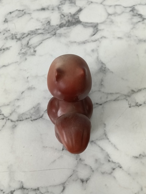 Stara porcelanowa figurka wiewiórka Rumunia