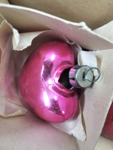 Bombki choinkowe vintage PRL zestaw 157