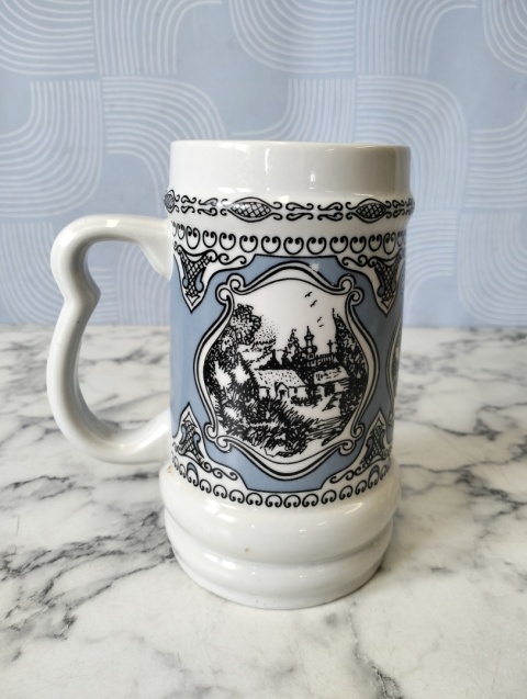 Kufel vintage porcelana Bogucice