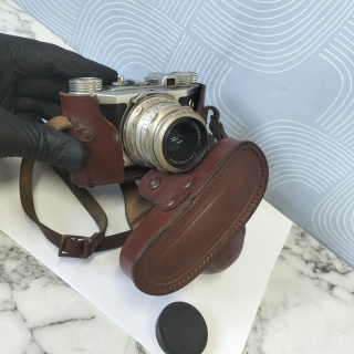 Stary aparat fotograficzny Altix Carl Zeiss