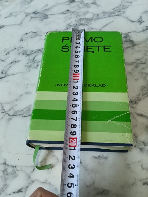Biblia to jest pismo święte starego i nowego testamentu 1981
