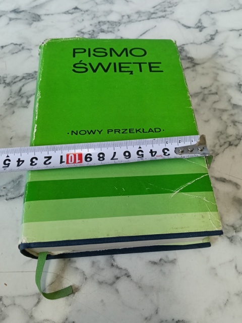 Biblia to jest pismo święte starego i nowego testamentu 1981