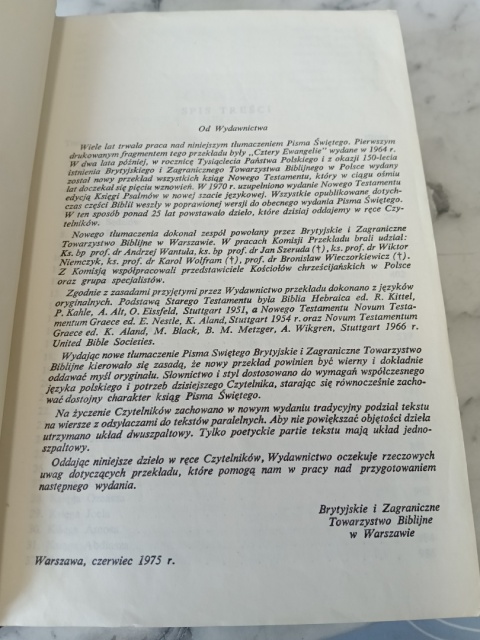 Biblia to jest pismo święte starego i nowego testamentu 1983