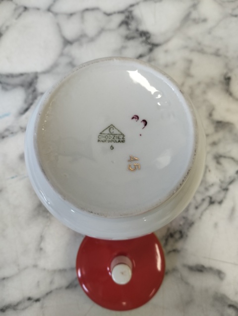 Cukiernica Karol porcelana Chodzież