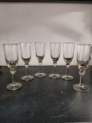 Kieliszki vintage 6 sztuk zestaw y