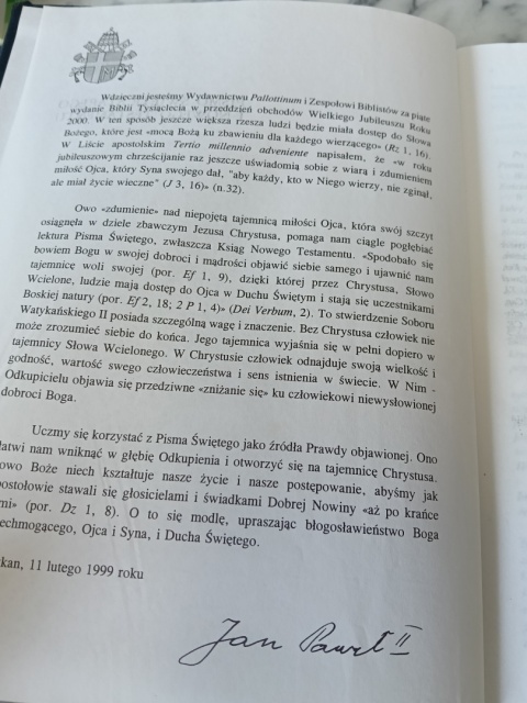 Pismo Święte Nowego Starego Testamentu pallottinum