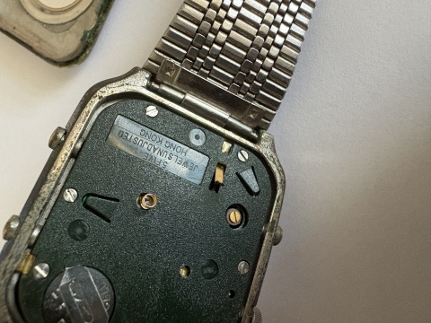 Stary zegarek elektroniczny Commodoor