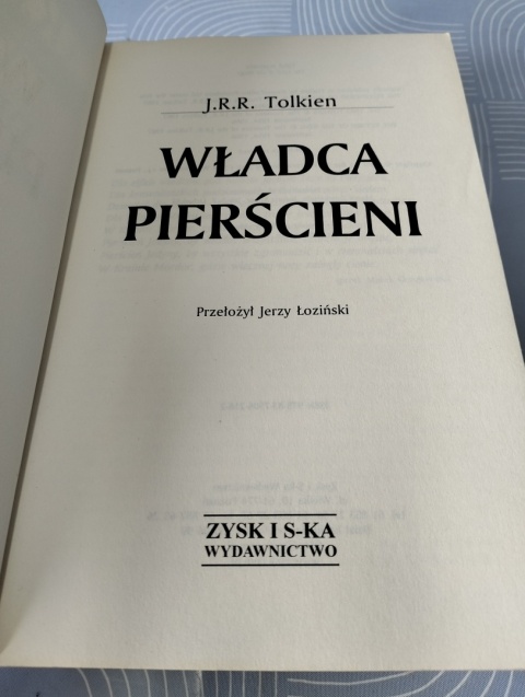 Książka seria Władca Pierścieni