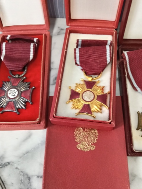 Medale i odznaki zestaw 1