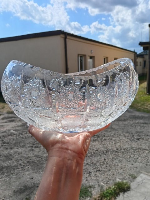 Piękna kryształowa gondolka