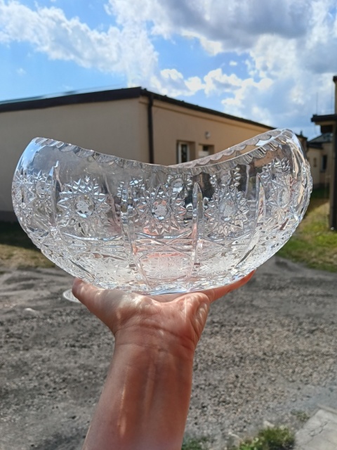 Piękna kryształowa gondolka