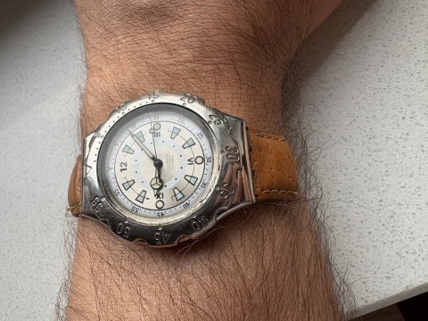 Stary zegarek Swatch Scuba Irony