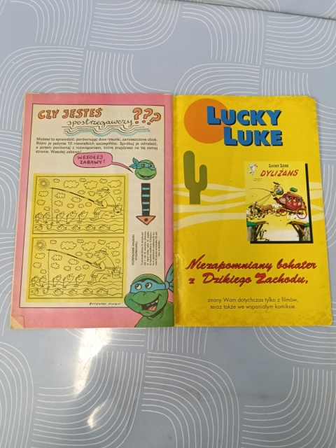 Komiks Turtles Teenage Mutant Hero nr 1/1991