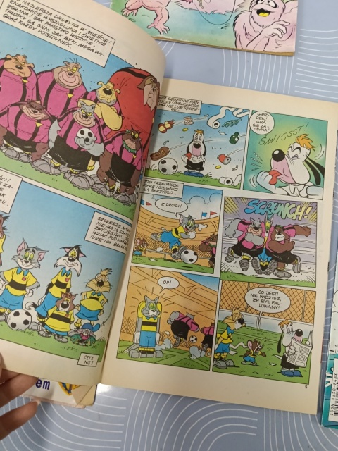Komiksy vintage mix 6 sztuk