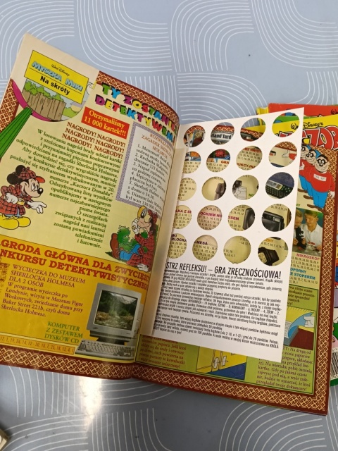 Kultowe komiksy Kaczor Donald 1996 rok 13 szt