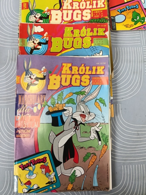 Kultowe komiksy Królik Bugs 14 sztuk