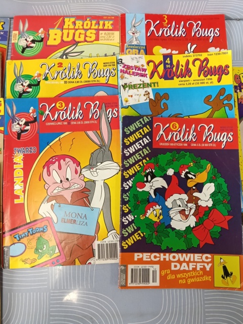 Kultowe komiksy Królik Bugs 14 sztuk