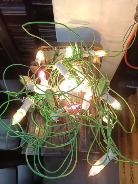 Lampki choinkowe PRL 22