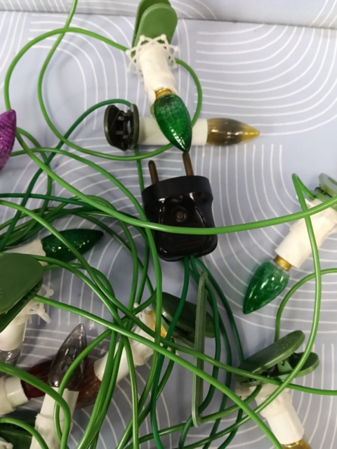 Lampki choinkowe PRL 22