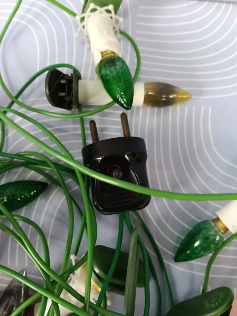 Lampki choinkowe PRL 22