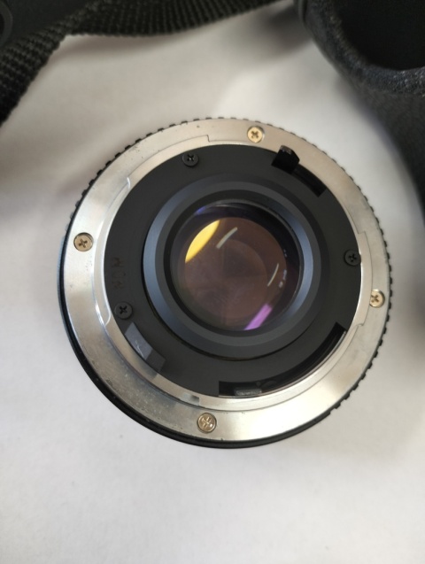 Stary aparat fotograficzny Yashica obiektyw super stan