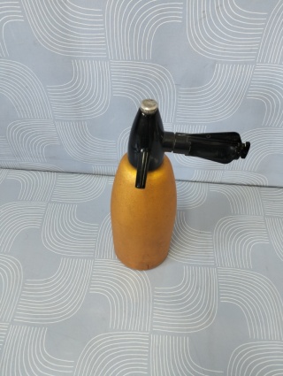 Stary syfon aluminiowy PRL