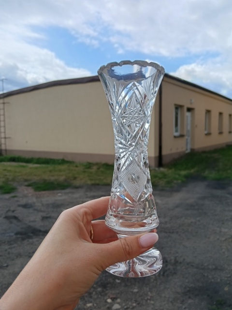 Wazonik kryształowy