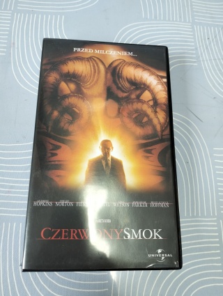 Kaseta VHS Czerwony Smok