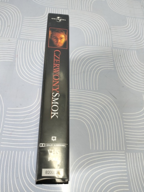 Kaseta VHS Czerwony Smok